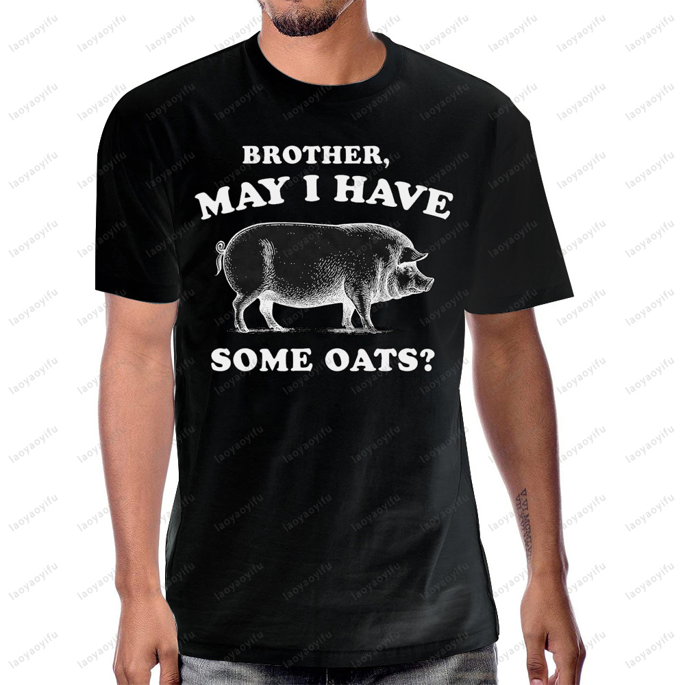 Brother May I Have Some Oats C - Women'S Fashion Graphic Tees recensione e prezzo