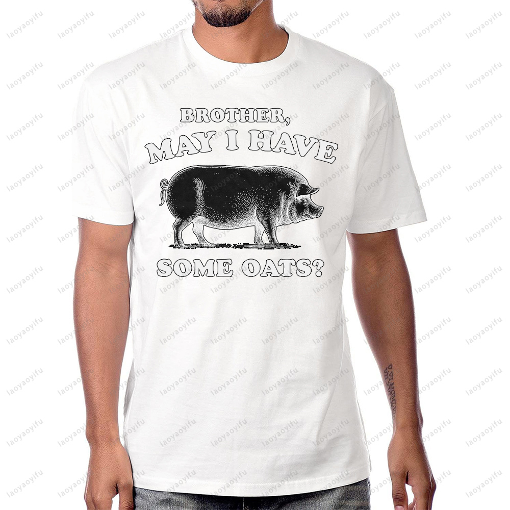 Brother May I Have Some Oats C - Women'S Fashion Graphic Tees recensione e prezzo