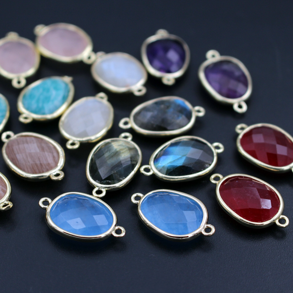10pcs Fashion Faceted Natural  - Women'S Fashion Earrings recensione e prezzo