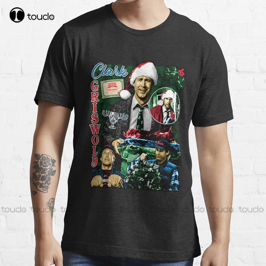 Vintage Clark Griswold  Christ - Women'S Fashion Graphic Tees recensione e prezzo