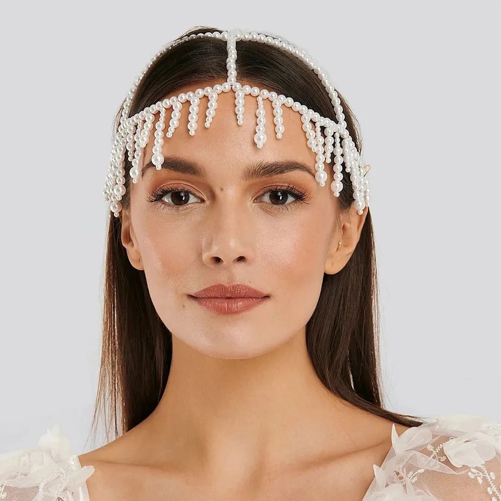 Fashion Pearl Fringe Headpiece - Women'S Fashion Roaring 20S recensione e prezzo