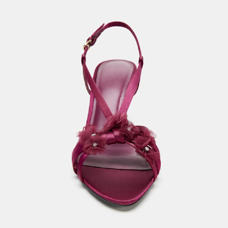 Satin Flower Brand Women Sanda - Women'S Fashion Brand Shoes recensione e prezzo
