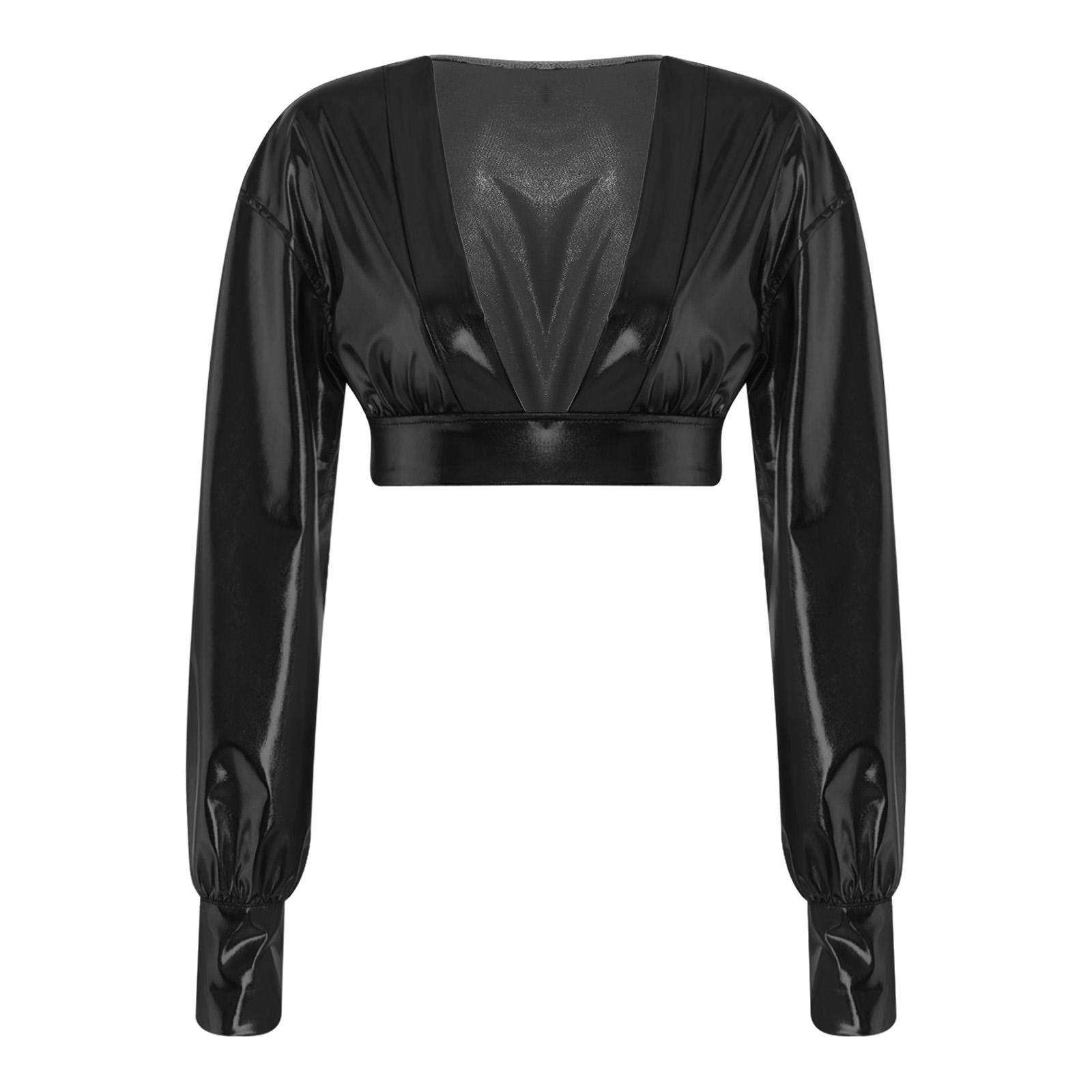 Womens Y2K Metallic Shiny Hip  - Women'S Fashion Tops recensione e prezzo